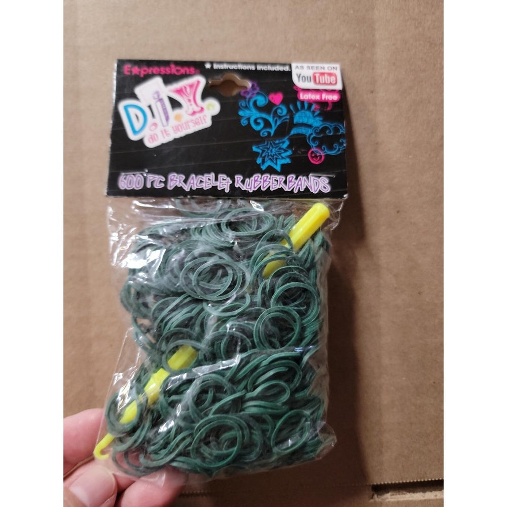 Expressions D.i.y 600 Pc Bracelet Rebberbands Kit